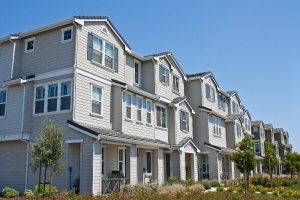 Real Estate Commercial Town Homes In A Row