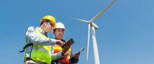 An Environmental Consultant talks with a business owner about how to go green.